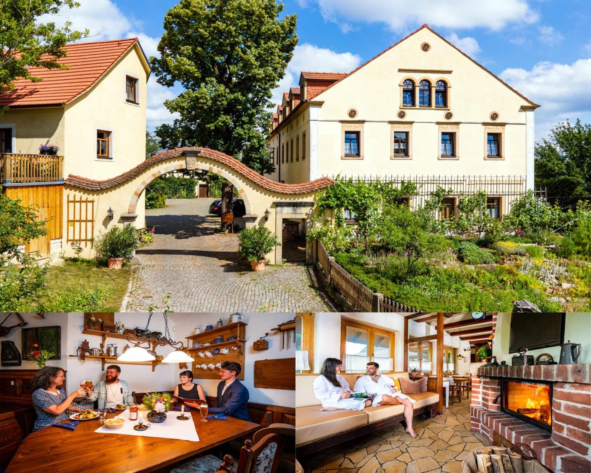 Landhotel Gut Wildberg Meißen Εξωτερικό φωτογραφία